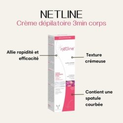 Netline Depilatory Cream 3 Minutes 150ml