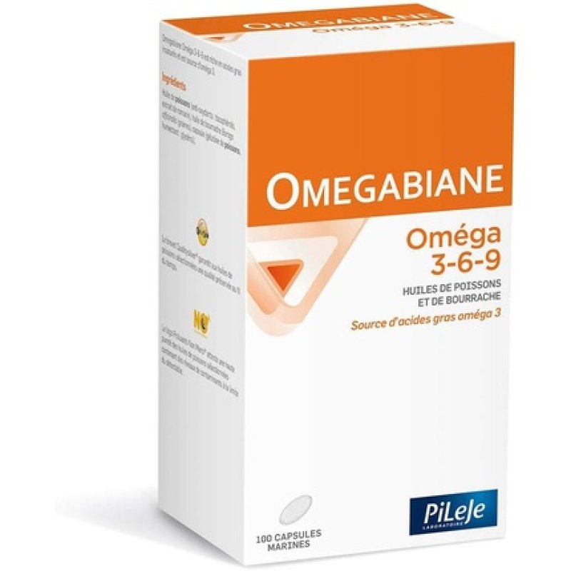 Omegabiane Omega 3-6-9 100 Capsules Pileje