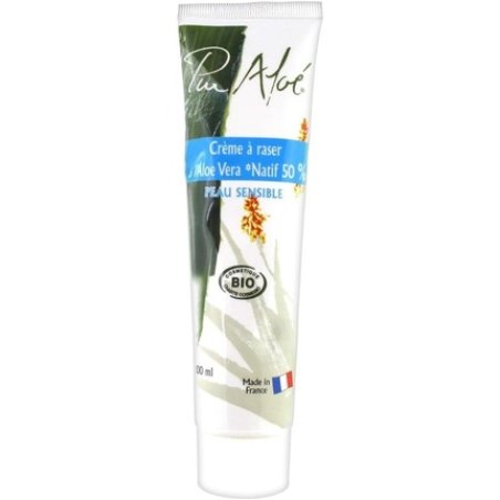 Pur Aloe Organic Shaving Cream with Aloe Vera 100ml