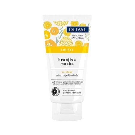 Olival Nourishing Face Mask with Immortelle Oil Deep Cleansing 75ml