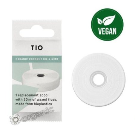 Tio Sustainable Dental Floss Mint Flavor 50 Meters