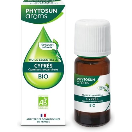 Phytosun Aroms Organic Cypress Essential Oil 100% Pure and Natural 10ml