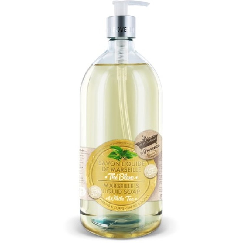 Liquid Soap Marseille White Tea 1L