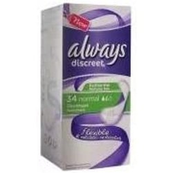 Always Dailies Soft Like Cotton Normal Panty Liners 34 Count