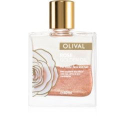 Olival Rose Gold Oil - Nourishing Natural Oils For Body And Face, 50 Ml