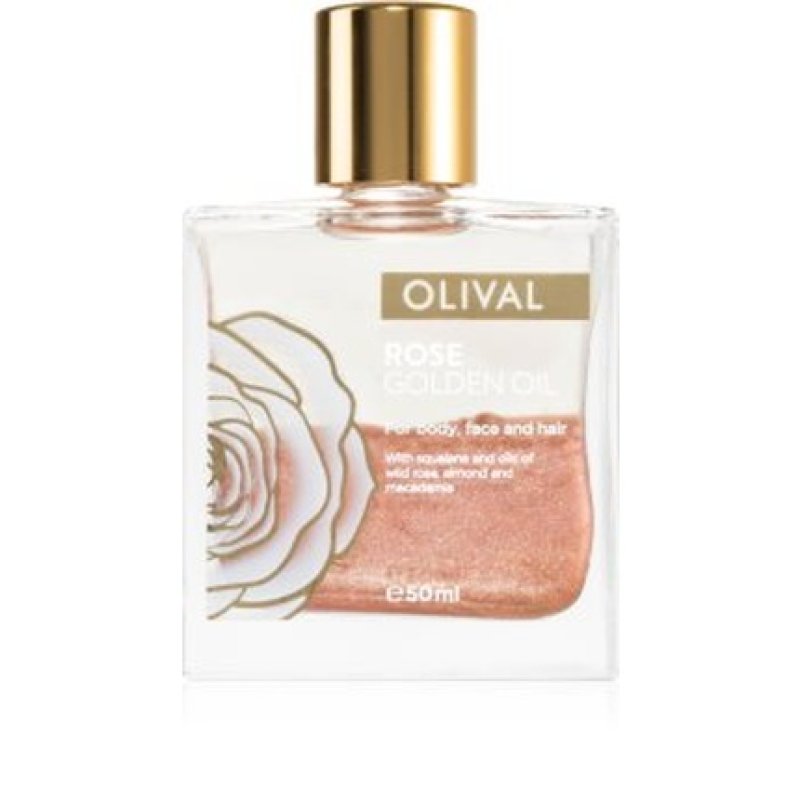 Olival Rose Gold Oil - Nourishing Natural Oils For Body And Face, 50 Ml