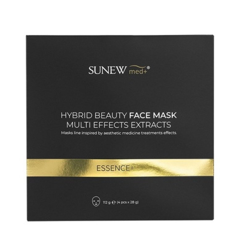 Essence Hybrid Beauty Face Mask With Peptides And Snail Mucus 4x28g