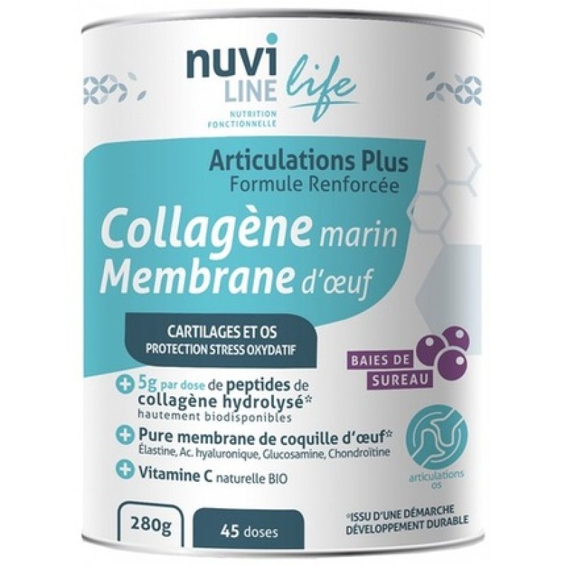 Nuviline Life Marine Collagen Egg Membrane Powder 280g