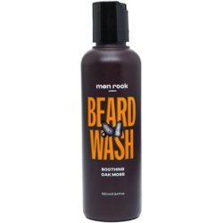 Men Rock Oak Moss Beard Wash 100ml Soothing Formula for Softening