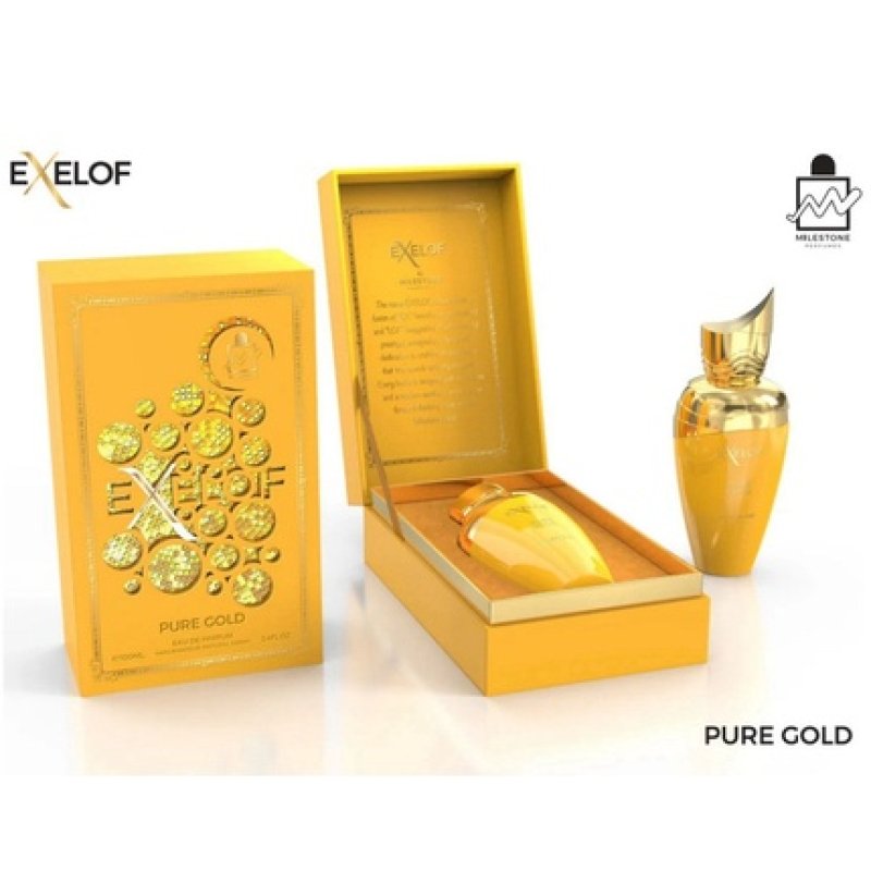 Milestone Exelof Pure Gold Eau De Parfum 85 Ml