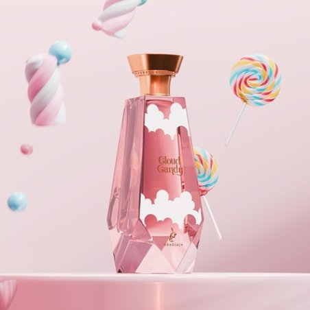 Cloud Candy 100ml by Khadlaj Eau De Parfum Spray Marshmallow Coconut Sugar