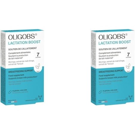 Oligobs Lactation Boost Food Supplement 14 Capsules