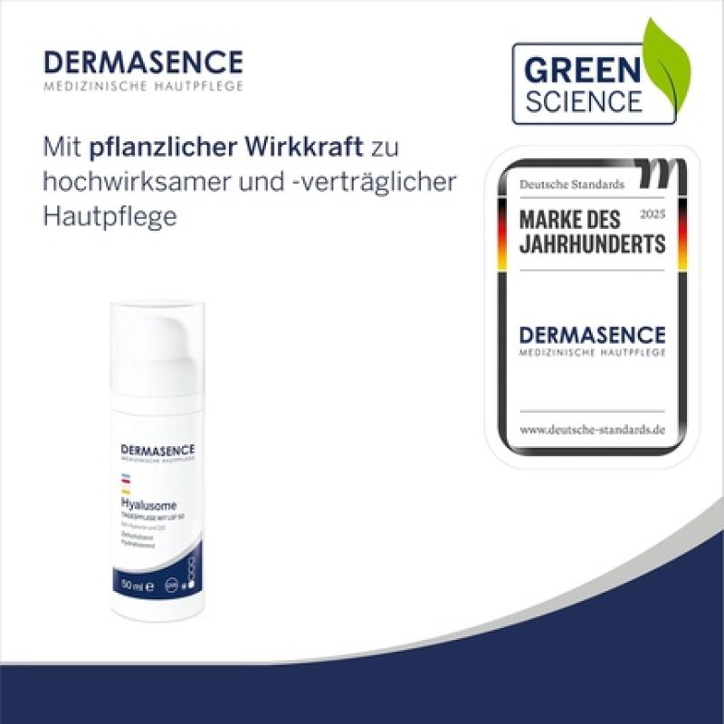 Dermasence Hyalusome Day Cream with SPF 50 50ml Moisturizing Anti-Aging