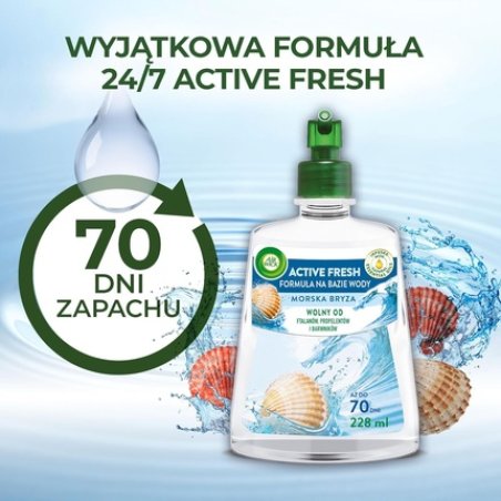 Air Wick Active Fresh Ocean Breeze Cartridge 228ml