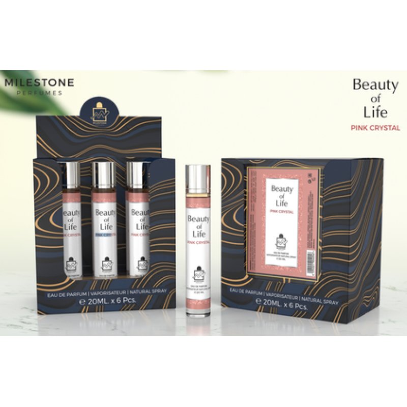 Milestone Pink Crystal Eau De Parfum 20ml
