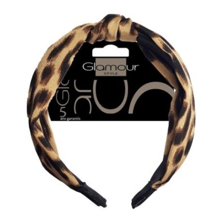 Glamour Leopard Print Hair Band