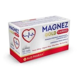 Alg Pharma Magnesium Gold Cardio 50 Tablets - Pack of 2