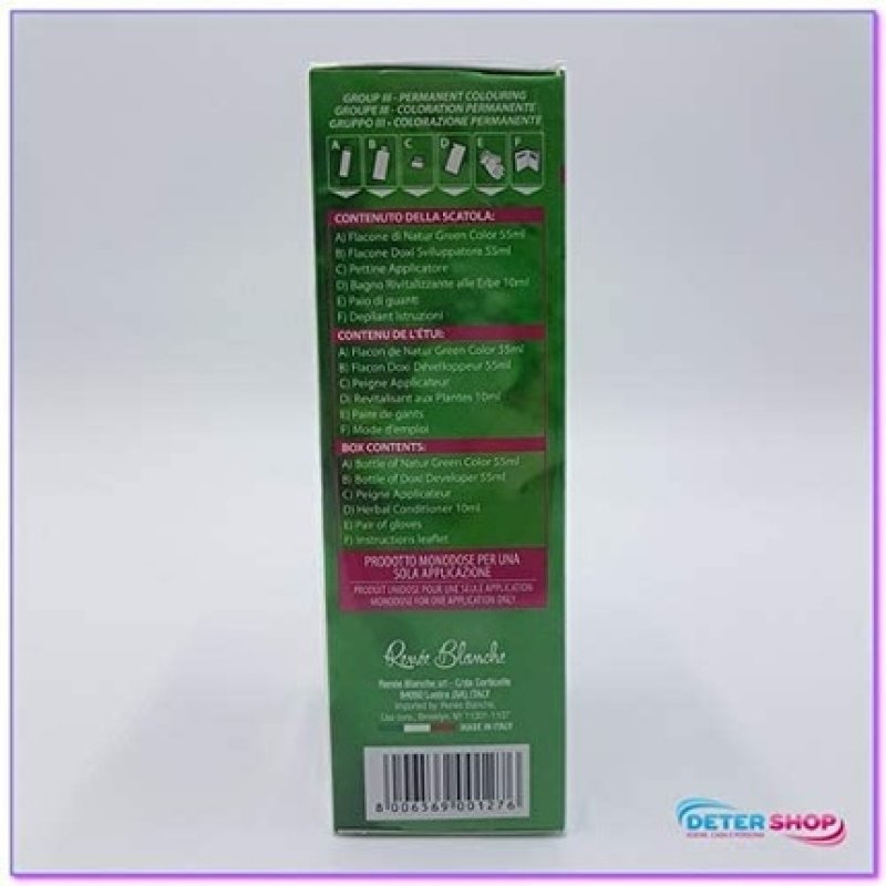 Permanent Natural Color Green 6N Dark Blonde