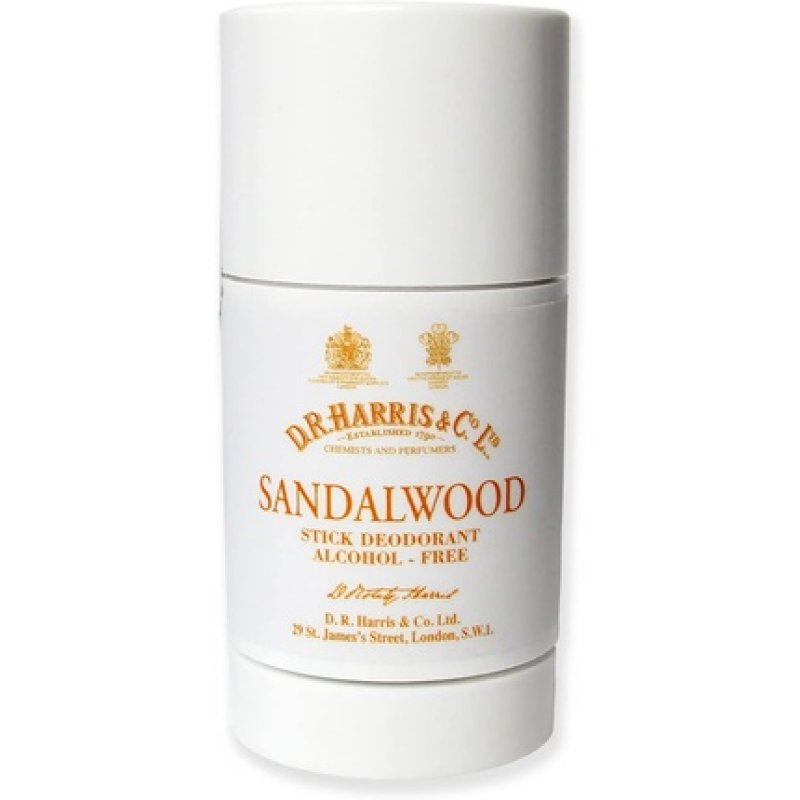 D R Harris Sandalwood Alcohol-Free Stick Deodorant 75g