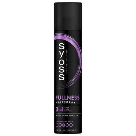 Syoss Hairspray Fullness - A Styling Product For Voluminous Hair
