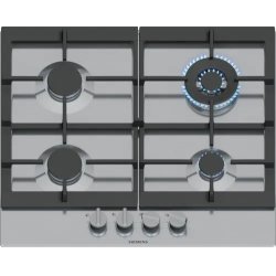 Siemens EC6A5HI90 hob Black Stainless steel Built-in 60 cm Gas 4 zone(s)