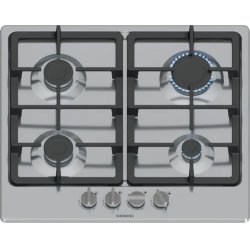 Siemens EG6B5PK90 hob Black Stainless steel Built-in 60 cm Gas 4 zone(s)