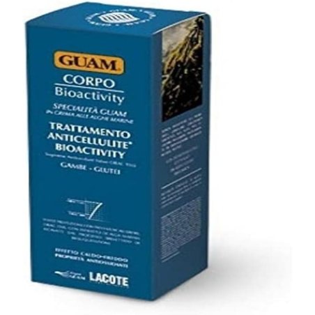 GUAM BioActivity Anti-Cellulite Cream 200ml - Hot and Cold Effect for Legs and Gluteus