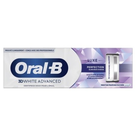 Oral B 3D White Advanced Luxe Perfection Whitening Toothpaste 75ml