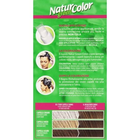 Permanent Natural Color Green 7N Blonde Hair Dye