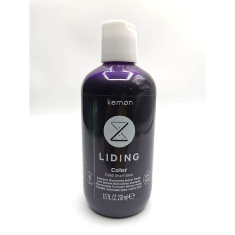Kemon Liding Color Shampoo Cold Blondes Hair Anti-Yellowing Shampoo 250ml