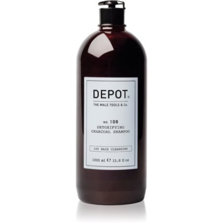 Depot No. 108 Detoxifying Charcoal Shampoo - 1000 ml
