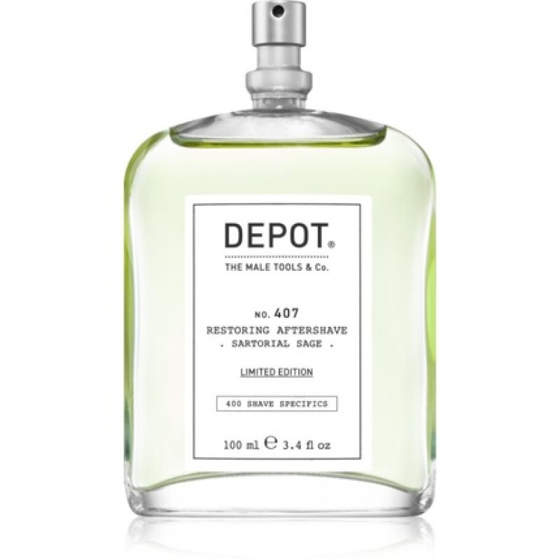 Depot No. 407 Restoring Aftershave Sartorial Sage 100 ml