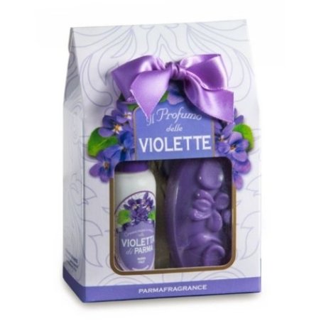 Parmafragrance Parma Violet Gift Box Perfume With 35ml Bottle And 50ml Soap