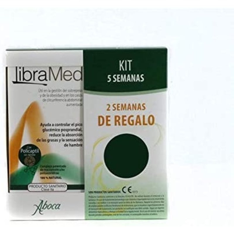 Aboca Libramed Tablets 222 Tablets - Pack of 138 84 - Reduces Fat Absorption and Hunger