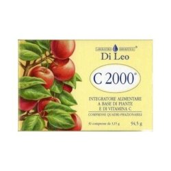 Kräuterlabor Di Leo Vit C 2000 Dietary Supplement 30 Tablets
