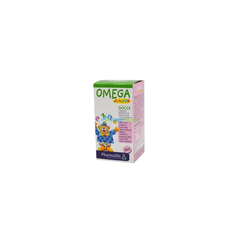 Pharmalife Research Omega Junior Drops Dietary Supplement For Children 30 Ml