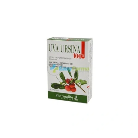 Pharmalife Research Uva Ursina 100 Dietary Supplement 60 Tablets