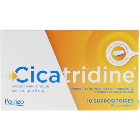 Hra Pharma Cicatridine Hyaluronic Acid Suppositories 10 Count