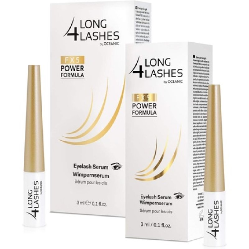 Oceanic Long4lashes Fx5 Eyelash Set - 2x Eyelash Serum 3ml