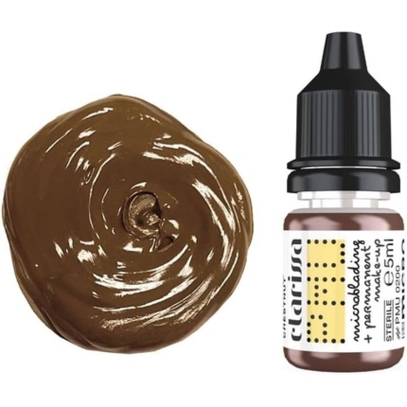 Clarissa Permanent Makeup Eyebrows Micropigments - Walnut