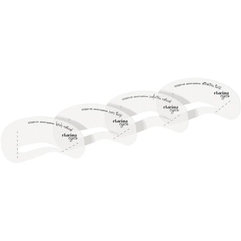 Clarissa Eyebrow Stencil Set 4 Pack