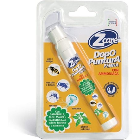 ZCare After Puncture Mosquito Ammonia and Natural Extracts Against Flies, Bees, Wasps, Horseflies with Fresh Scent