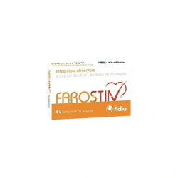Fidia Pharmaceuticals Farostin Dietary Supplement For Cardiovascular Well-Being 1100 Mg 60 Tablets