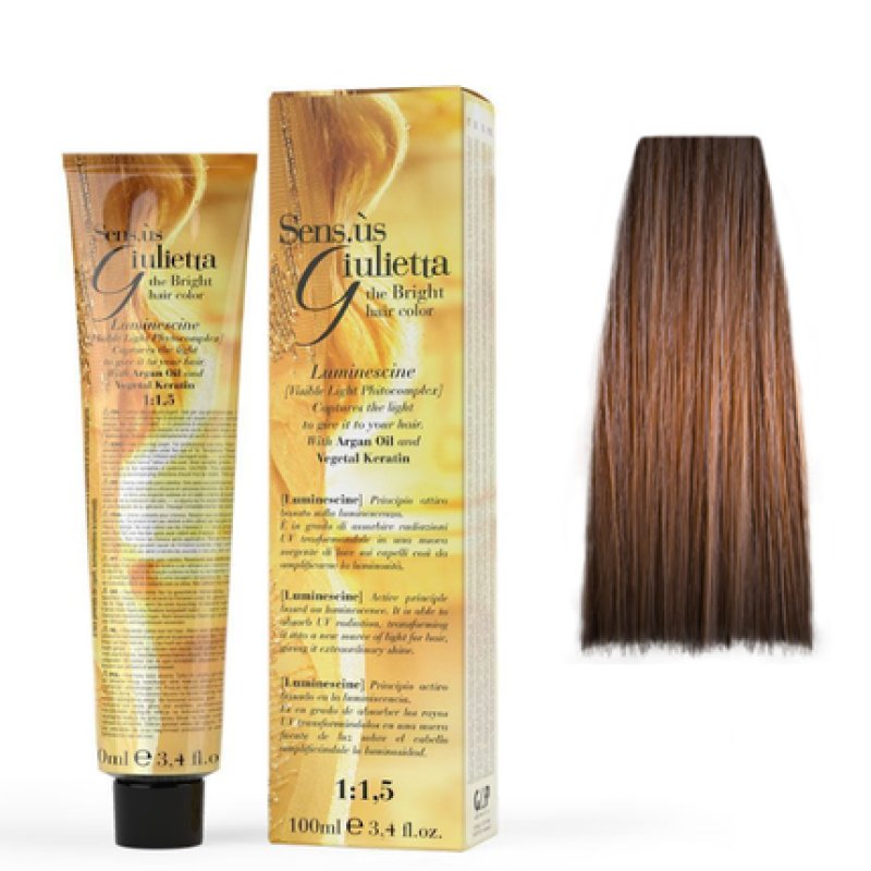 Sensus Giulietta 6.34 Dark Golden Copper Blonde Hair Colour - 100 Ml