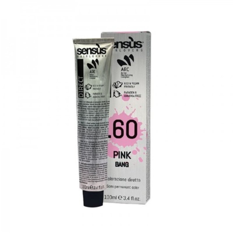 Sensus Direct Bang 60 Pink Hair Color
