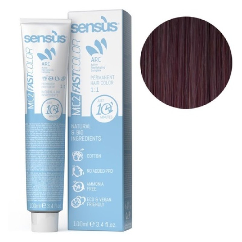 Sensus Mc2 Fast Color 5.7 Light Viole Brown - Hair Color