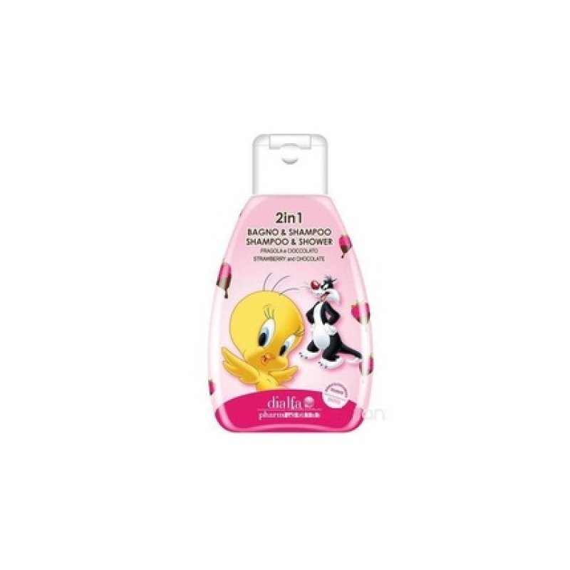 Looney Tunes 2 In 1 Bath Foam & Shampoo 750ml