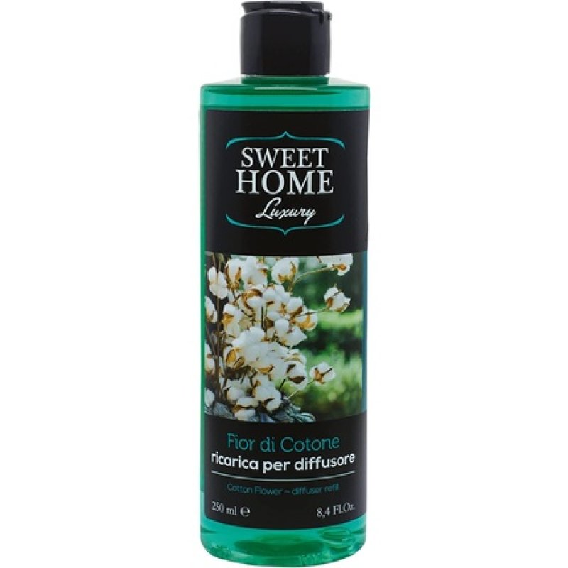 Sweet Home Luxury Refill Pack For Room Fragrance Diffuser Cotton Flowers 250 Ml