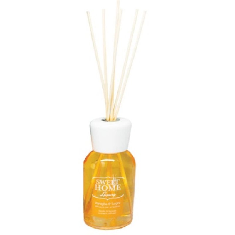 Sweet Home Luxury Room Fragrance Diffuser, Vanilla And Wood, 2.5 L