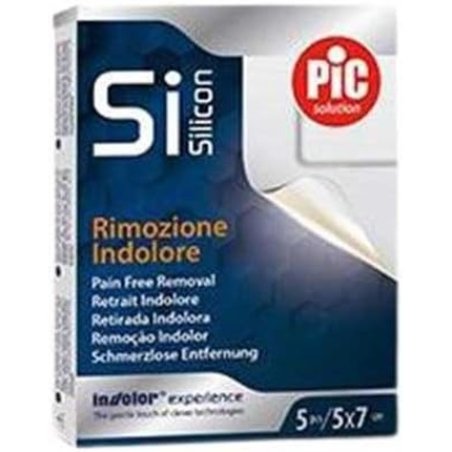 Pic SI Silicon - Ultra-Gentle TNT Patch 5cm x 7cm - Pack of 5